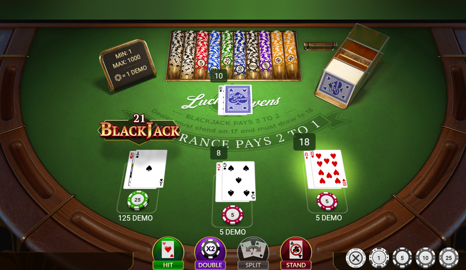 Изображение автомата Blackjack Lucky Sevens 