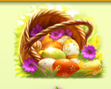 Символ игрового автомата Lady Fruits 40 Easter Корзина