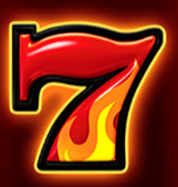 Символ игрового автомата Hell Hot 20 Семерка