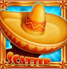 Символ игрового автомата Tres Amigos Скаттер