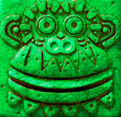 Символ игрового автомата King Bam Bam Зеленый символ